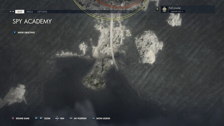 Sniper Elite 5 Mission 3 Collectible Locations: Spy Academy 4