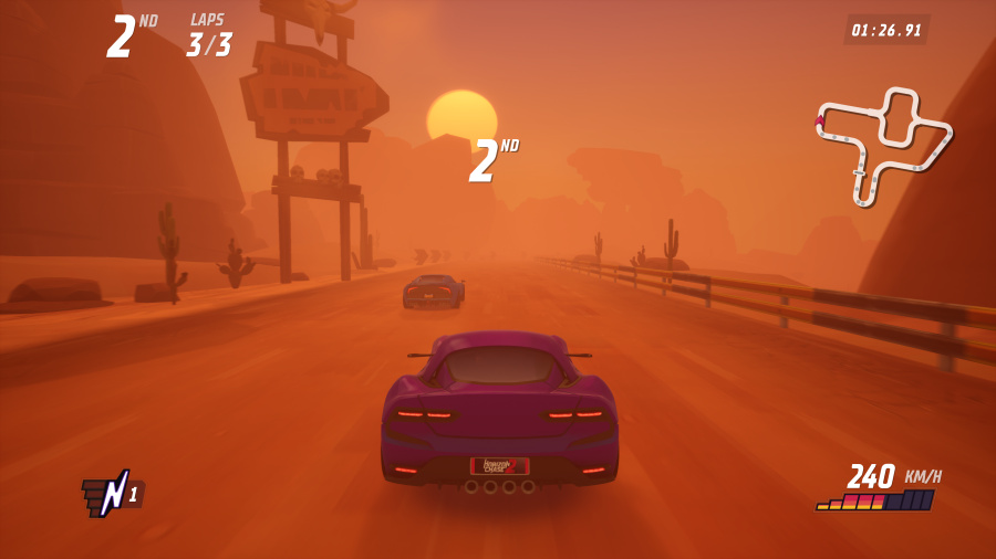 Horizon Chase 2 Review - Screenshot 2 of 4